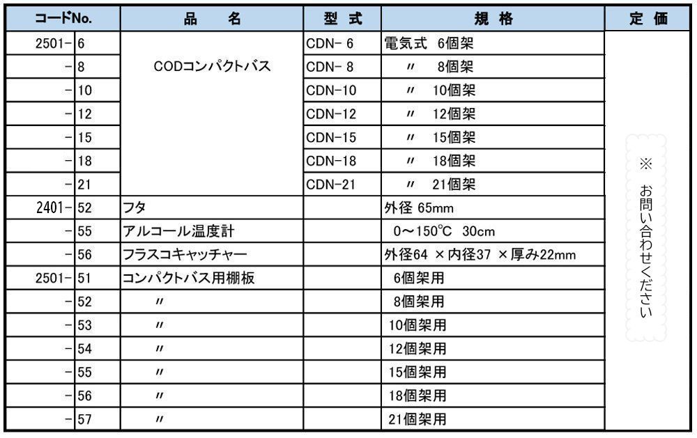 CDN-15 工場排水試験法　ＣＯＤコンパクトバス(電気式)