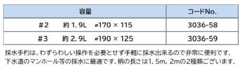 MZ-2 採水杓・ゾーンメーター